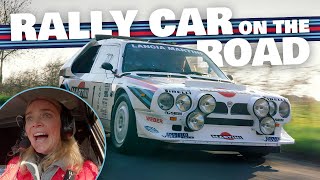 I drove a streetlegal Group B Lancia Delta S4 Turbo amp supercharged monster  KiaSS  4K [upl. by Cruce788]