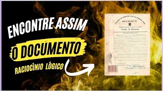 ENCONTRE OS DOCUMENTOS ASSIM [upl. by Ahsilem]