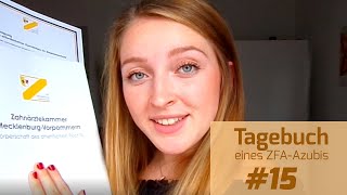 Videotagebuch quotAusbildung zur Zahnmedizinischen Fachangestelltenquot 15 Abschlussprüfung Teil 2 [upl. by Caruso433]