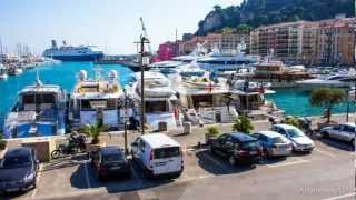 НиццаФранция  NiceFrance motion Timelapse 2012 [upl. by Beckerman]