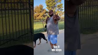 Morning fitness routine 10k steps Day 8 10k gospelmusic fitness weightloss morningroutine [upl. by Weisbart]