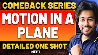 Kinematics 2D  Motion in a Plane  Detailed One Shot  NEET Physics  Comeback Series  Kshitiz Sir [upl. by Eceinahs]