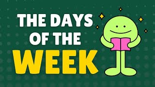 Days Of The Week  Name Of Days In A Week [upl. by Sternick]