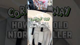 The Correct way to fold Quinton Nior Stroller [upl. by Assiron]