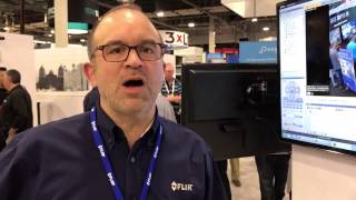 Live Archive Checking out the FLIR Quasar 4K Box Camera  ISC West [upl. by Janene]