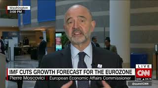 Pierre Moscovici on Europes economic outlook [upl. by Rather]