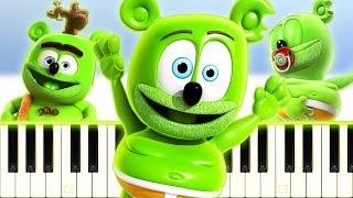 🎵 7 GUMMY BEAR SONGS ON PIANO [upl. by Ettenav122]