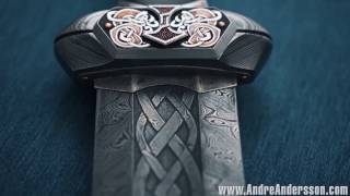 Viking inspired custom sword [upl. by Hesoj]