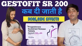 gestofit 200 sr uses in hindi  gestofit 200 sr  gestofit 200mg sr  gestofit 200mg sr tablet [upl. by Aleakam]