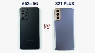 Samsung A52s 5G vs Samsung S21 Plus 5G Speed Test  Ram Management  Camera Test [upl. by Banky]