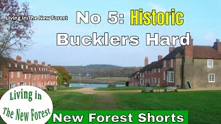 A visit to Historic Bucklers Hard in The New Forest 2023 newforesthistory Englishhistoricwalks [upl. by Sirraf315]