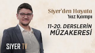 Siyerden Hayata 1120 Derslerin Müzakeresi  Nuri Sardoğu [upl. by Enilehcim]