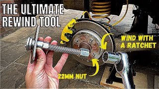 How To Supercharge Your Brake Caliper Rewind Tool [upl. by Ylrebmek]