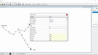 EPANET network Water Supply network EPANET Example Tutorial [upl. by Okiman186]