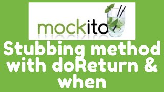 Mockito 3  Stubbing method with doReturn and when [upl. by Eseela811]