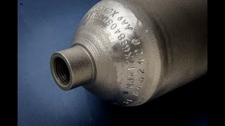 Diameter to Diameter Roll Marking of High Pressure Cylinders [upl. by Noda]