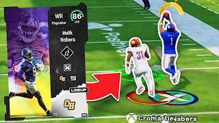 Malik Nabers Is Unguardable in Madden 25 [upl. by Atirec164]