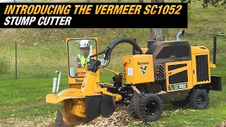 Introducing the Vermeer SC1052 stump cutter [upl. by Anigal]