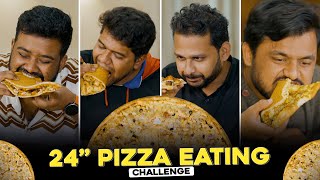 24 inch Pizza  Eating Challenge 🍕🥵  Mad For Fun x WaitForItOfficial [upl. by Falzetta]