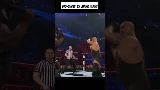 Big show VS Mark henry TLC match wwe tlc [upl. by Oznohpla]