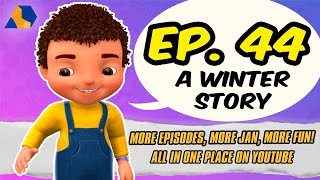 Jan Cartoon in Urdu  A Winter Story  Official Cartoon Remastered  S01 E44 [upl. by Leirad932]