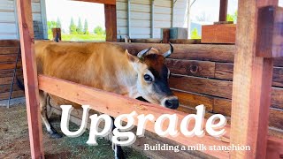 Building the MILK STANCHION [upl. by Annekahs]