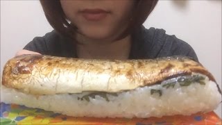 【意外とずっしり】焼き鯖すし食べるだけ！eating soundsASMR [upl. by Gerrit595]