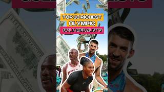 Top 10 RICHEST Olympic Gold Medalists 🏅 olympics news paris2024 [upl. by Kimbra840]