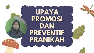 PELAYANAN PROMOTIF DAN PREVENTIF PADA IMS DALAM PRANIKAH DAN PRAKONSEPSI [upl. by Survance]