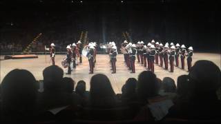 Band of HM Royal Marines and Scots Guards Pipes amp Drums Austin Texas Feb 9 2016 Concert [upl. by Tiernan]