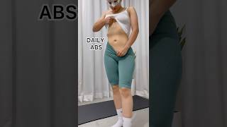 DAILY ABS WORKOUT  flora fit youtubeshorts shorts [upl. by Terriss74]