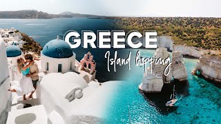 SANTORINI amp MILOS – Greece Island Hopping Insanely beautiful [upl. by Anuahc925]