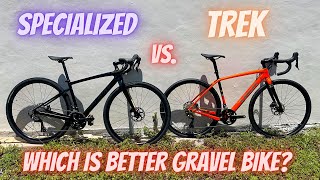 WHICH IS BETTER SPECIALZIED DIVERGE vs TREK CHECKPOINT SL 5 [upl. by Daas]