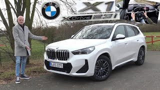 Der neue BMW X1 im Test  Das große kleine X mit viel Fahrfreude Review Kaufberatung  xDrive 23i [upl. by Ahsiei]