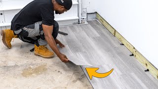 How to install vinyl floors [upl. by Lemmuela]