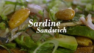 How to Make Gabrielle Hamiltons Sardine Sandwich [upl. by Asirrac750]