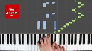 Holiday in Paris  ABRSM Piano Grade 4 2019 amp 2020 C1  Synthesia live keys tutorial [upl. by Ttelracs]