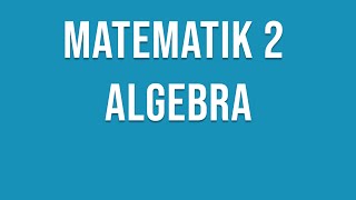 Matematik 2c  Algebra [upl. by Neumeyer941]