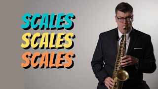 Saxophone Scales  What and how to practice [upl. by Torrell955]