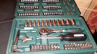 Mannesmann 130 Piece Socket and Bit Set Unboxing [upl. by Mccullough]