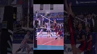 new trickVolleyball volleyballplayer volleyballmatchbest volleyball actionshaikyuuu [upl. by Fugazy744]