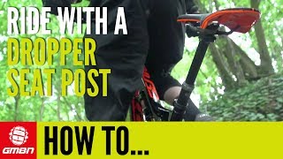 How to adjust the height of a seatpost with dropper post [upl. by Ashti]