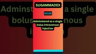 SUGAMMADEX [upl. by Anyahs504]