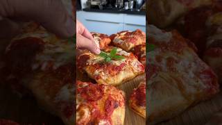 PizzateigRecycling😍 pizza backen rezept fy fyp [upl. by Cornie]