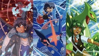 Sceptile vs Ash Greninja vs Mega Charizard X AMV  Pokemon XYZ [upl. by Ahseetal16]