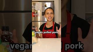 🛒 grocery list for VEGAN PULLED PORK 🥪 jackfruit vegan fourthofjuly sandwich recipe plantbased [upl. by Rotciv]