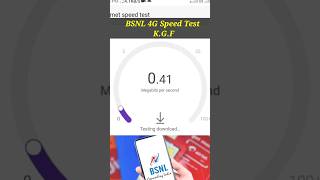 Part2 BSNL 4G Speed Test KGF  BSNL 4G speed test in city  BSNL 4g speed test in village Telugu [upl. by Bethezel]