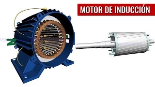 como funciona un motor de inducción [upl. by Nowed757]