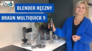 Blender ręczny Braun MultiQuick 9 MQ9187XL [upl. by Petr]