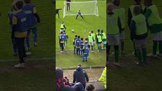 Guard of honour for Northampton Town Vs Charlton Athletic and penalty shoot out on pitch [upl. by Nahtanohj]